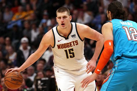 Denver nuggets jokic - 6 days ago · Nikola Jokic (15) of the Denver Nuggets walks in the back hallway amid a throng of fans after the NBA All-Star game at Gainbridge Fieldhouse in Indianapolis, Indiana on Sunday, Feb. 18, 2024. 